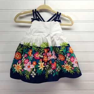 Gymboree Flower Dress Size 0-3 Months